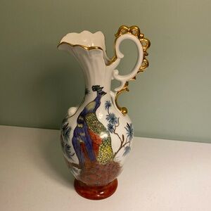 Hand Painted Porcelain Pitcher Erna Pohlmann Martens